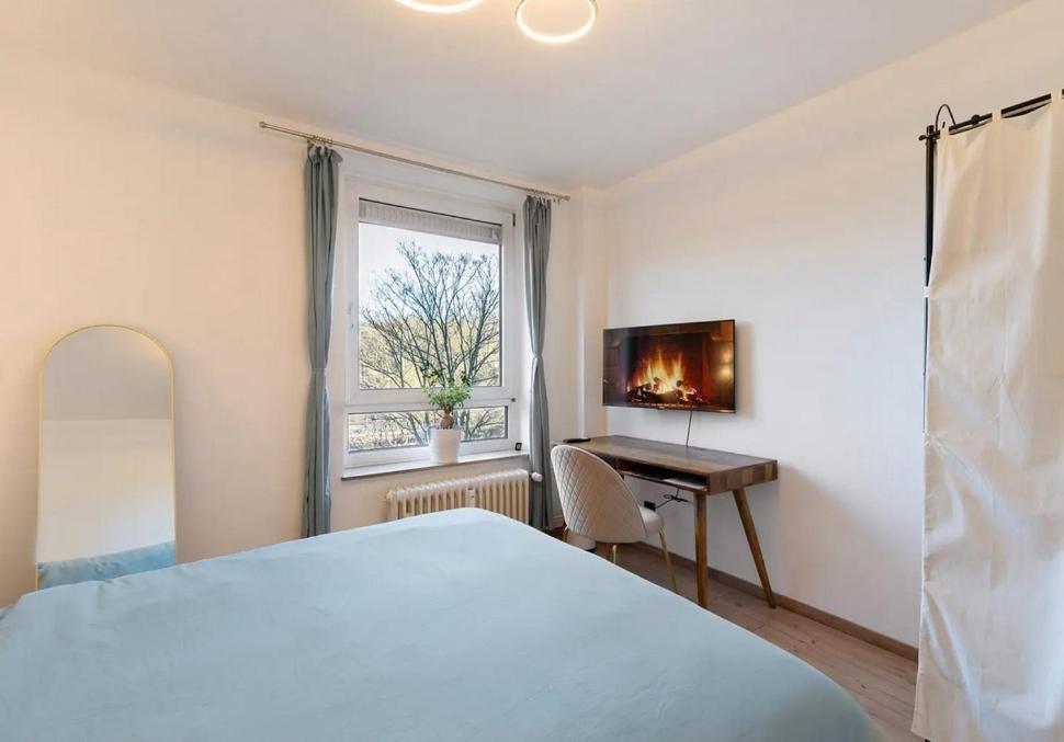 Charmentes Privatzimmer Mit Kueche, Naturgebiet Düsseldorf Exteriér fotografie